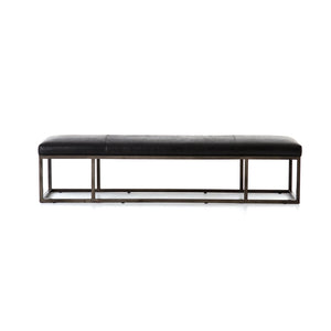 Beaumont Leather Bench