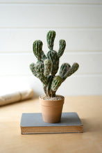 Load image into Gallery viewer, Artificial Potted Barrel Cactus