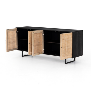 Carmel Sideboard - Black Wash