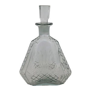 Etched Glass Decanter