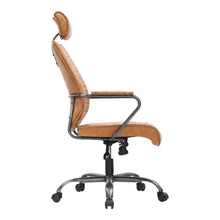 Load image into Gallery viewer, Executive Swivel Office Chair- Cognac