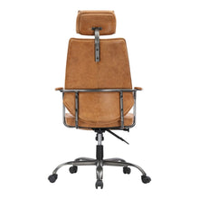 Load image into Gallery viewer, Executive Swivel Office Chair- Cognac