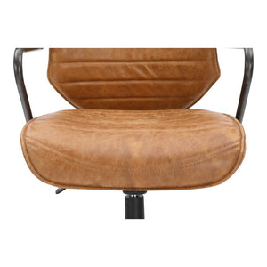 Executive Swivel Office Chair- Cognac