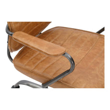 Load image into Gallery viewer, Executive Swivel Office Chair- Cognac