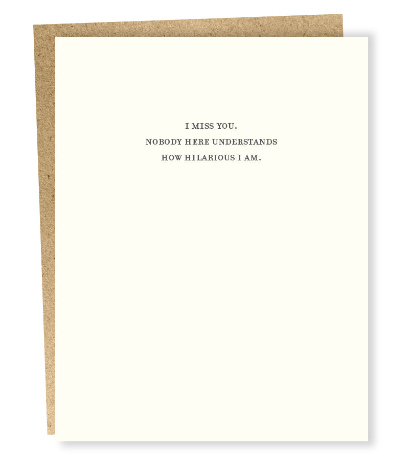 Hilarious Greeting Card
