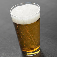 Load image into Gallery viewer, Harrisburg Map Pint Glass