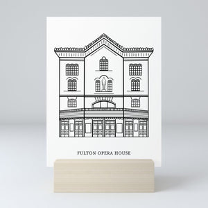 Paper Jane Studio "Fulton Opera House" Print