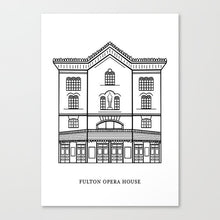 Load image into Gallery viewer, Paper Jane Studio &quot;Fulton Opera House&quot; Print