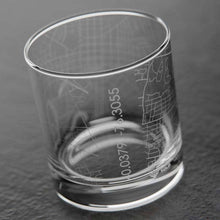 Load image into Gallery viewer, Lancaster Map Whiskey Glass