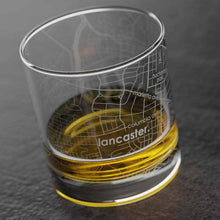 Load image into Gallery viewer, Lancaster Map Whiskey Glass