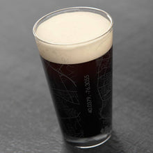 Load image into Gallery viewer, Lancaster Map Pint Glass