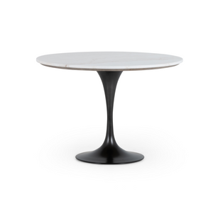 Powell Dining Table- White Marble