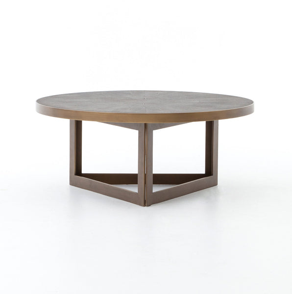 Shagreen Round Coffee Table