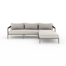 Load image into Gallery viewer, Sherwood Outdoor 2-Piece Sectional, Weathered Grey