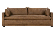 Load image into Gallery viewer, Sylvie Bench Seat Leather Sofa