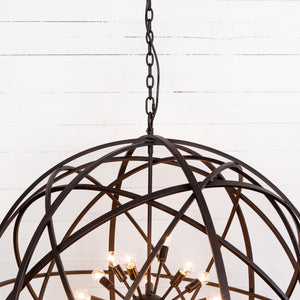 Floor Model Tennyson Large Chandelier