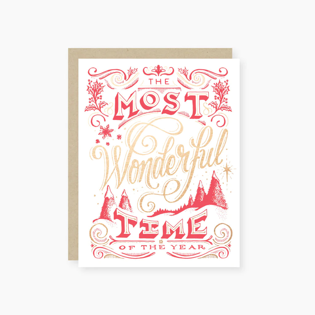 The Most Wonderful Time of the Year Card