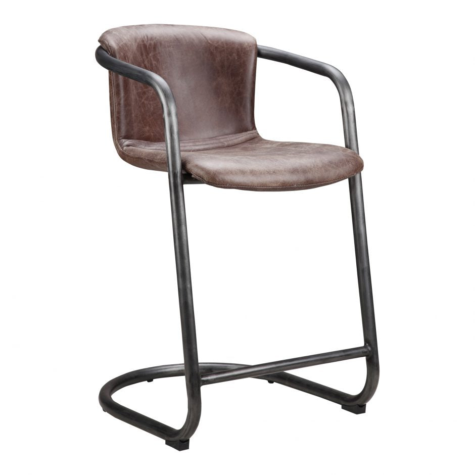 Truman Leather Counter Chair