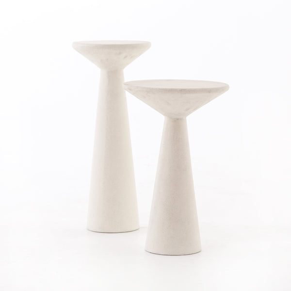 Ravine Concrete Accent Tables, Set of 2
