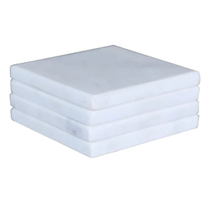 White Marble Coasters