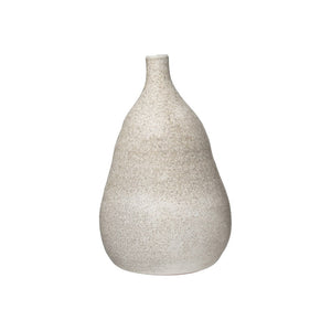 Distressed Cream Glaze Terra-Cotta Vase