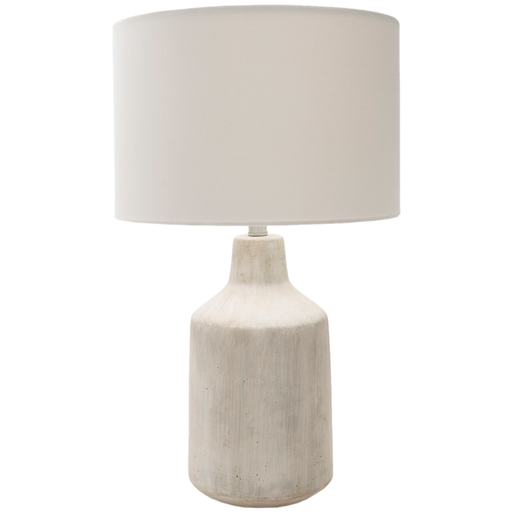 Textured Concrete Table Lamp