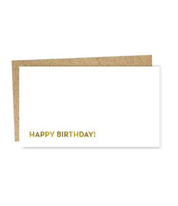 Happy Birthday Mini Card