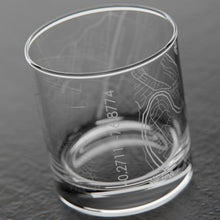 Load image into Gallery viewer, Harrisburg Map Whiskey Glass