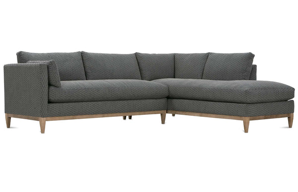 Floor Model Leo Sectional with Right-Seated Chaise
